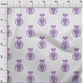 thumbnail image 3 of oneOone Georgette Viscose Purple Fabric Block Sewing Craft Projects Fabric Prints By Yard 42 Inch Wide, 3 of 5