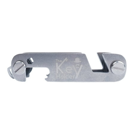 Portable EDC Key Organizer Holder Aluminum Keychain Organizer Clip Folder Outdoor Key