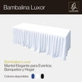 thumbnail image 4 of Rectangular Luxor, Elegante para Eventos, Banquetes y Hogar, Medidas 1.80x0.73m, 4 of 6