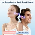 thumbnail image 3 of Auriculares inalámbricos Bluetooth de oído abierto ibeacos con micrófono ENC IP54, 3 of 7