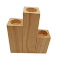 thumbnail image 1 of Candelabros de madera elegantes y resistentes vintage para bodas, 1 of 10