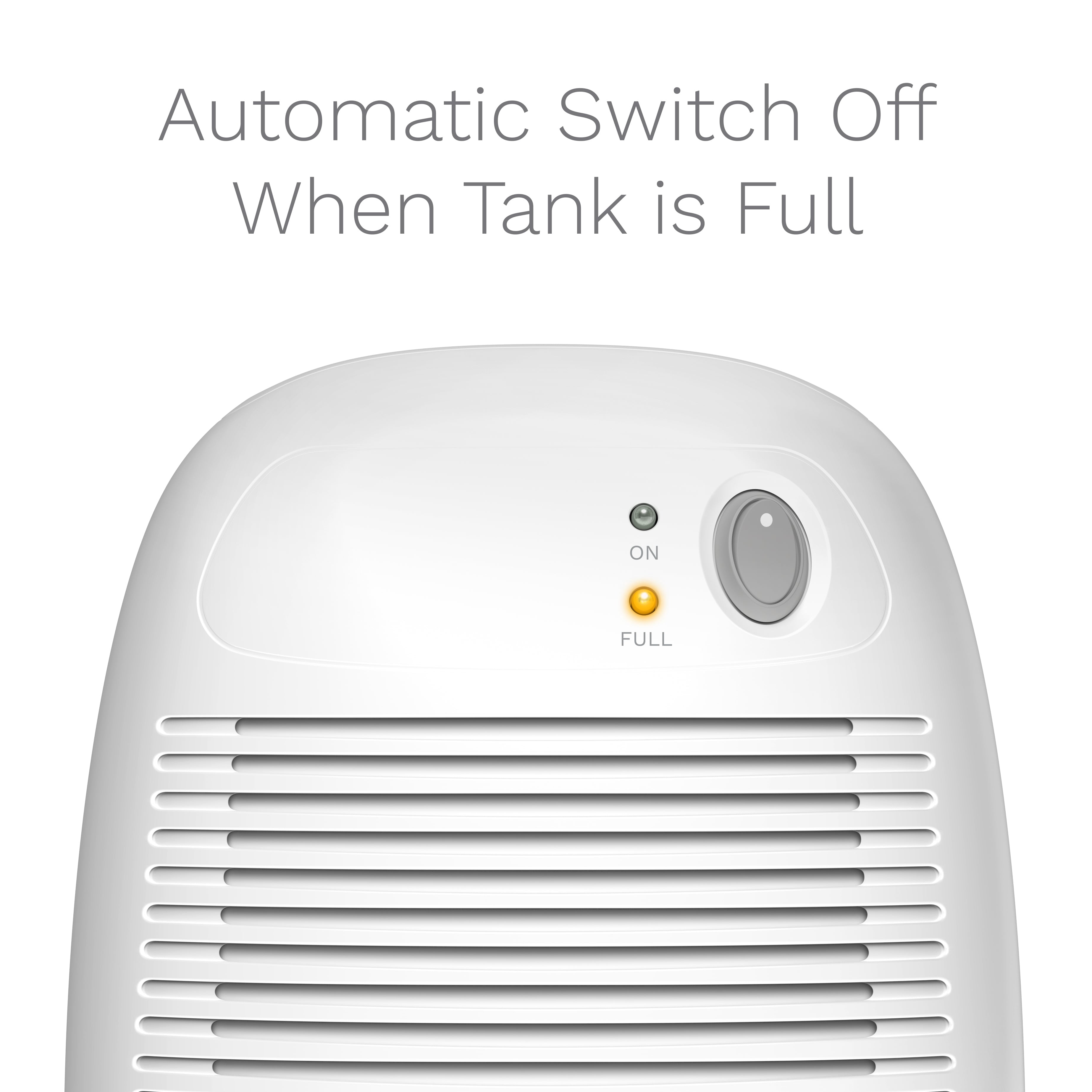 hOmeLabs Small Space Dehumidifier with Auto Shut Off