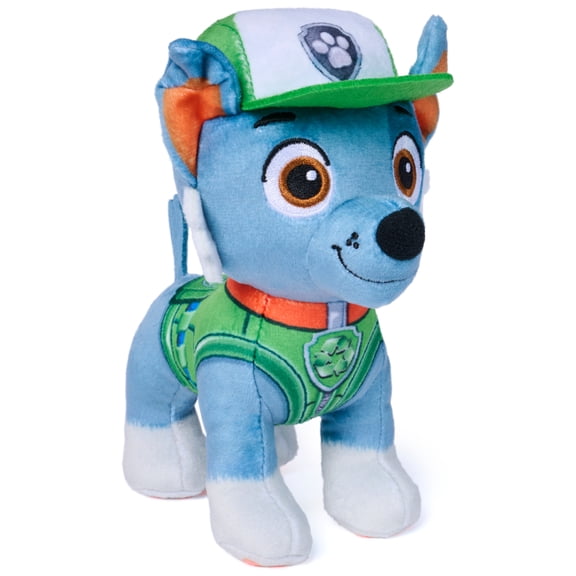PAW Patrol Rocky Plush Toy, Stuffed Animal for Ages 3 and up