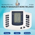 thumbnail image 4 of Estimulador eléctrico JR309 para todo el cuerpo, masajeador de terapia muscular, masaje tens de pulso, acupuntura, almohadillas de 16 piezas, 4 of 4