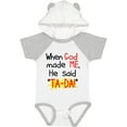 thumbnail image 3 of Inktastic When God Made Me He Said Ta-da Boys or Girls Baby Bodysuit, 3 of 5