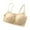 Beige, variant on Youmylove Women Tank Tops Ladies Cup Rimless Yoga With Chest Pad Half Length Small Sling Tube Top Bottom Sports Bra Leisure Trendy Blouse