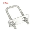 thumbnail image 2 of Uxcell M6 30mm Inner Width U-Bolts 304 Stainless Steel 2 Pack, 2 of 4