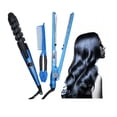 thumbnail image 2 of Kit De Plancha Alaciadora Rizadora hyper innovation Cabello Liso Rizado 3 En 1, 2 of 4