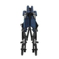 thumbnail image 4 of Drive Medical Fly Lite Ultra Lightweight Transport Wheelchair, Blue Frame, 17 lbs, 4 of 5
