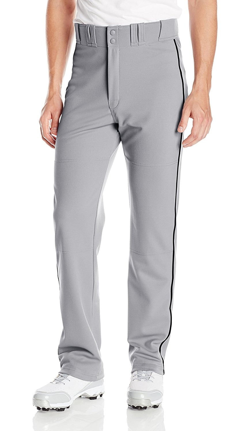 Rival 2 Piped Baseball Pants, Gray 