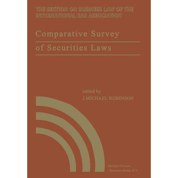 Comparative Survey of Securities Laws: A Review of the Securities and Related Laws of Fourteen Nations, (Paperback)