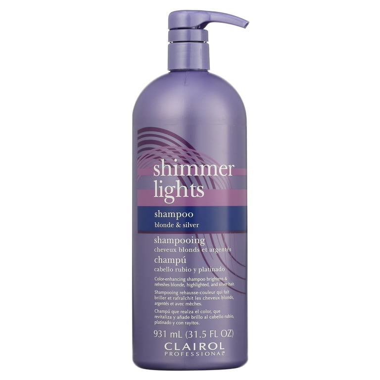 Clairol Shimmer Lights Blonde and Silver Shampoo, 31.5 oz photo 1