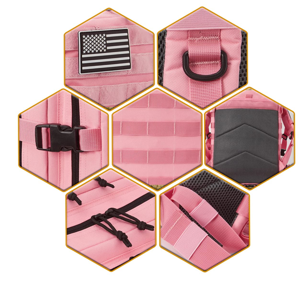 Haadid 45L Tactical backpack & Tactical Toiletry Bag