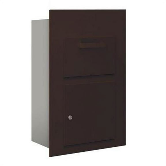 Salsbury Industries 2 Unit High 4B Horizontal Mailbox Parcel Locker