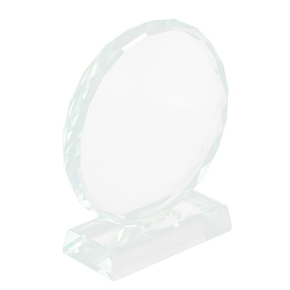 CIMAXIC Transparent Glass Crystal Award - Elegant Recognition Gift for Achievement and Appreciation