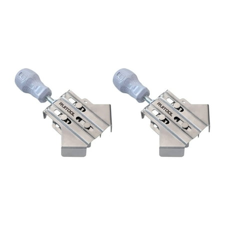 

Big Sale! Shiogb B Manual Equipment Stainless Steel Right Angle Clamp Second Generation Open Right Angle Clamp (2 Pack) 2X Stainless Steel Right Angle Clamps