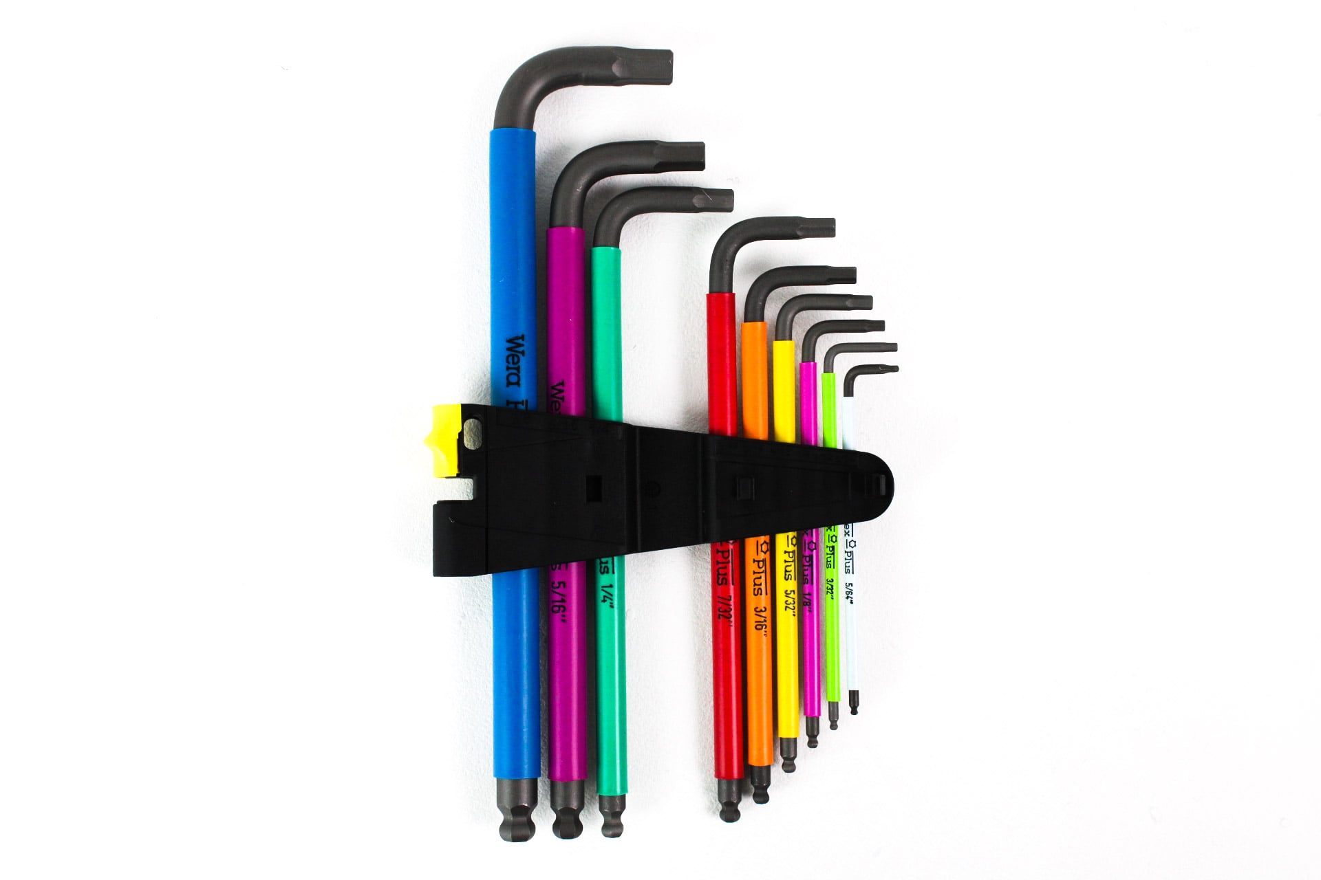 Wera 022640 Multicolor Hex + Ball End Hex SAE L-key Clip Set