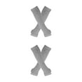 thumbnail image 4 of ZheElen Easy To Wear Over Knee Socks Highly Elastic And Durable Soft And Breathable Wide Application Polyester Easy To Match light gray 2Set, 4 of 6
