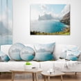 thumbnail image 3 of Designart Hout Bay from Chapman Peak - Seashore Photo Throw Pillow - 16x16, 3 of 4