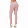 thumbnail image 3 of Gibobby Jeans pantalones de mujer Stretc para mujer Pantalones de talle ajustados para mujer Pantalones de(Rosa,XL), 3 of 4