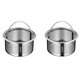 thumbnail image 2 of 2/4pcs Kitchen Sink Strainer Stopper Stainless Steel Drain Basket Waste Plug, 2 of 11