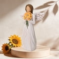 thumbnail image 3 of Sunflower Gifts for Women, Guardian Angel Statue, Angels Figurines, Woman Holding Sunflowers Figurines for Thanksgiving, Mother's Day or Birthday, 3 of 8
