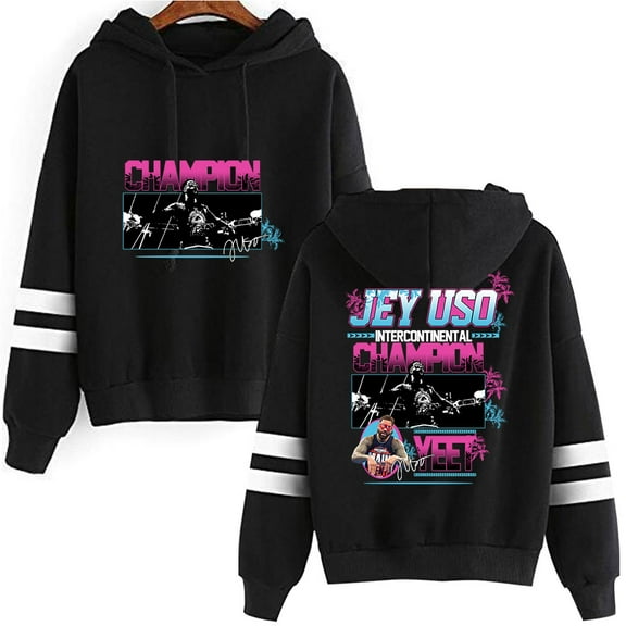 Jey uso Hoodie Sweatshirt Women Man Casual Pullover Fashion Wearing