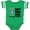 Football Green and White, variant on Inktastic Dont Feed Me with Monster Boys or Girls Baby Bodysuit