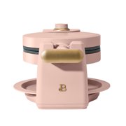 Beautiful Rotating Belgian Waffle Maker, Rose by Drew Barrymore