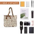 thumbnail image 4 of Bolso de mano para mujer, bonito bolso de mano para regalos de Navidad, compras y playa, 4 of 6