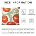 thumbnail image 5 of Nawypu Tomatoes Pillow Covers Square Pillow Cover Throw Pillow Cases for Couch Sofa Bed car Home Decoration, 5 of 5
