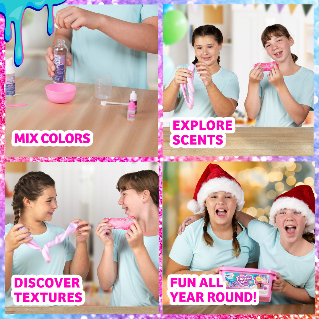 Aqua DIY Slime Kit, Mermaid Cove