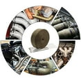 thumbnail image 6 of 5M Roll Fiberglass Heat Shield Motorcycle Exhaust Thermal Tape Heat Wrap Resistant Downpipe For Motorcycle Car Accessories, 6 of 7