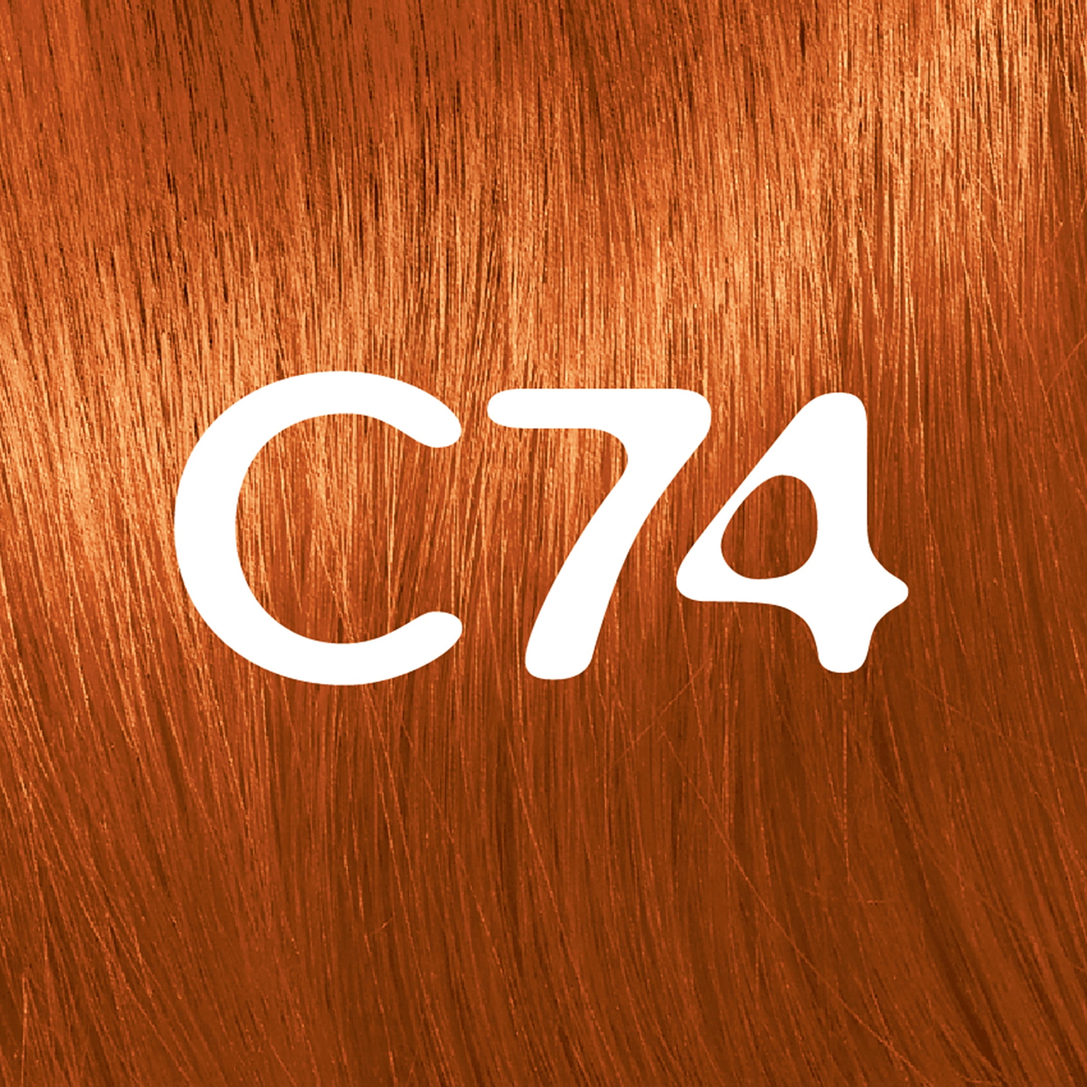 L'Oreal Paris Feria Permanent Hair Color, C74 Copper Crave, Up to 40 Percent Stronger Hair, 1 Kit
