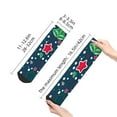 thumbnail image 4 of Pofeuu Christmas Print 30cm Socks, Adult Running Hiking Socks for Youth and Adult, 4 of 7