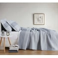 thumbnail image 3 of Truly Soft Multi Stripe Grey Polyester 2-Piece Twin XL Quilt Set, stripe themed, for Men and Women, OEKO-TEX Certified Confidence, 3 of 7