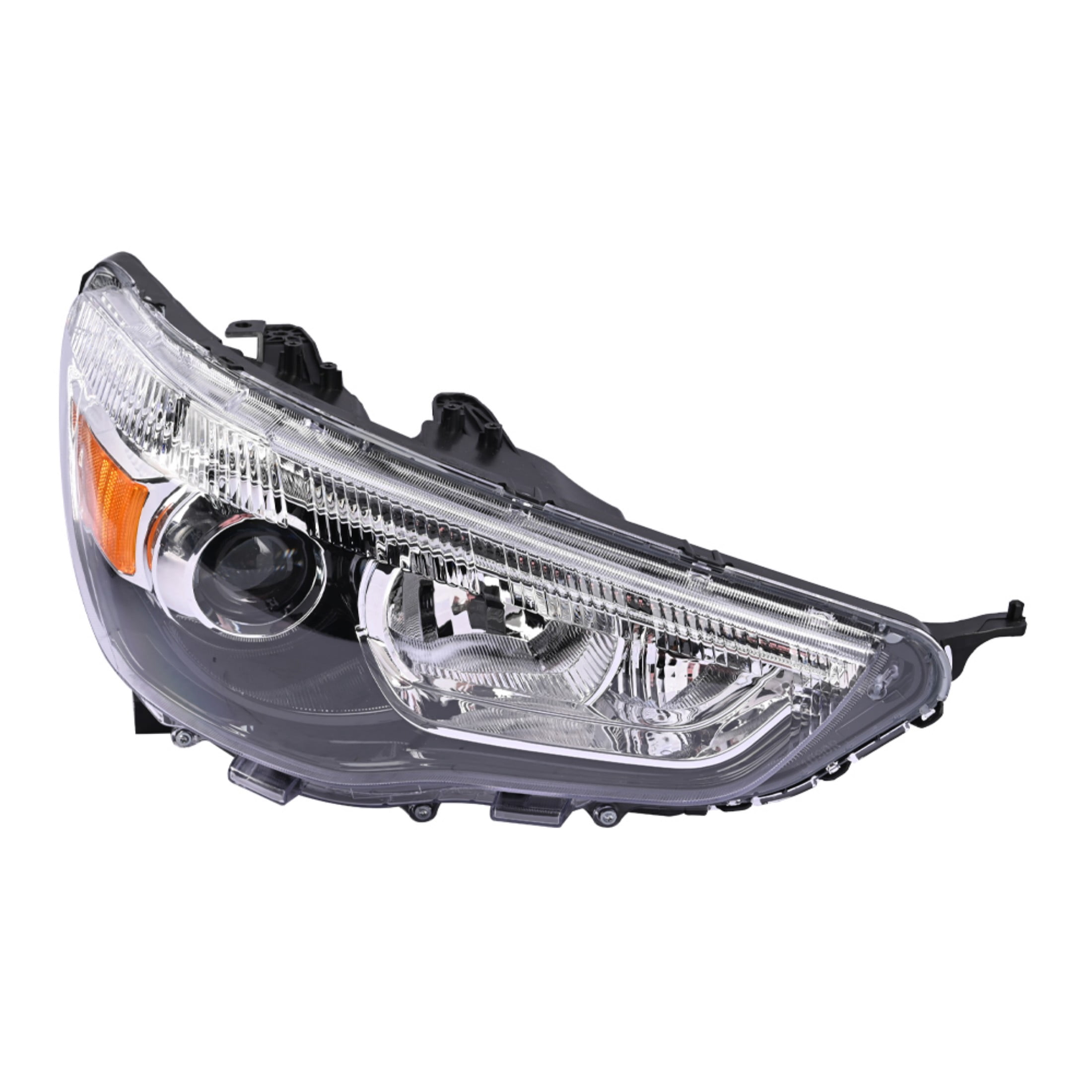 Headlight Right Passenger Side Halogen for 2011-2019 Mitsubishi Outlander Sport RVR