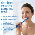 thumbnail image 4 of Cepillo de Dientes Mouthology Paquete de 4 con Plata Nano Ultra Suave, 4 of 7