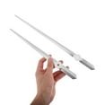 thumbnail image 5 of HEMOTON Sturdy Clock Hands with High Gloss Plating for DIY Repair and Clock Making Silver Short Hands Fit Various Sizes, 5 of 8