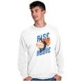 thumbnail image 3 of Rise Above Basketball Slam Dunk Men's Long Sleeve Tee T Shirt Brisco Brands X, 3 of 6