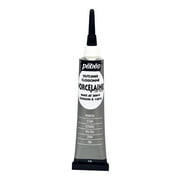 Pebeo Porcelaine 150 Paint Outliner, Pewter
