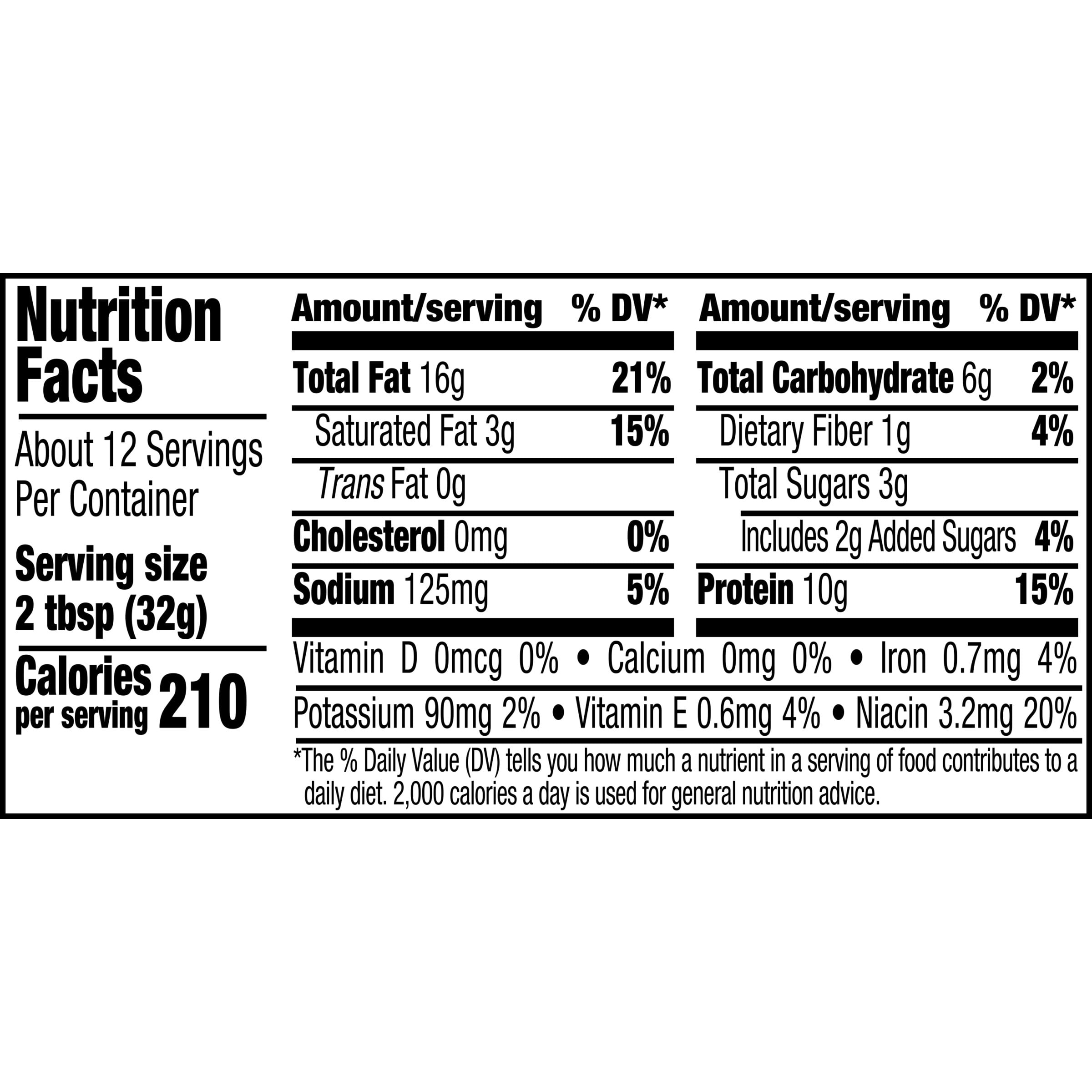 SKIPPY Chunky Peanut Butter Blended with Plant Protein, 14 oz Jar