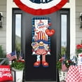 thumbnail image 2 of OutmaxHome 4th of July Gnomes Porch Sign Banner, Independence Day Decorations Patriotic Gnome Door Hanging Banner Supplies for Independence Day Memorial Day Party Decorations, 2 of 6