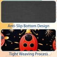 thumbnail image 4 of Ladybird Printed Square Desk Pad Mouse Pad Desk Mat Non-Slip Rubber Bottom – 8.3x9.8 Inch – Suitable for Office and Gaming, 4 of 6