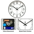 thumbnail image 2 of Ogetok Fashion 10" inch Clock ，an Attractive Wall Clock! Silent Sweep Non-Ticking Clock Movement High-Quality Keeps Accurate Time., 2 of 7