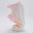 thumbnail image 7 of Otqutp Sneakers for Girls Lace Up Non-Slip Athletic Running Shoes Adjustable Strap Lightweight Breathable Tennis Shoes, 7 of 7