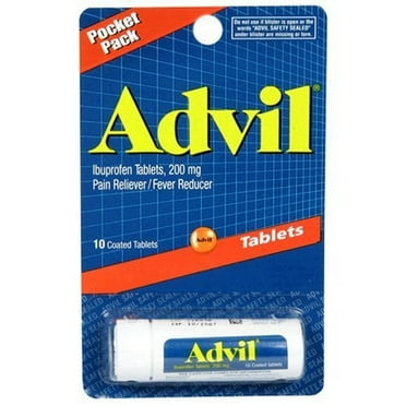 Advil Pain Reliever and Fever Reducer, Ibuprofen (Pack of 32)