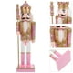 thumbnail image 2 of Adorno de Cascanueces de Navidad, figuras de Cascanueces, estatua de Cascanueces, adorno de mesa de Navidad, 2 of 7