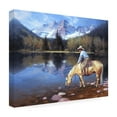 thumbnail image 3 of Trademark Fine Art Jack Sorenson Colorado Cowboy Canvas Wall Art - 18x24, 3 of 5