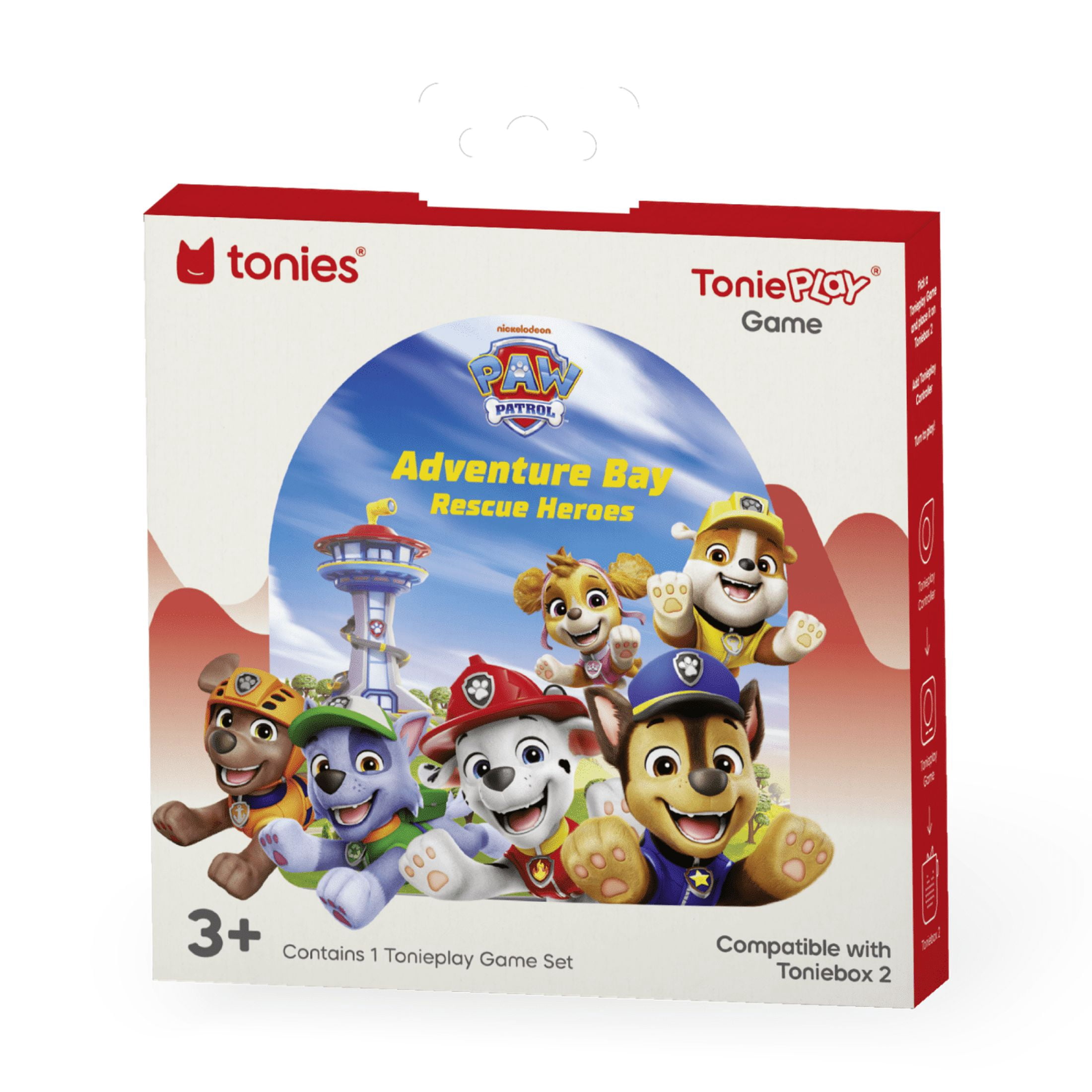 tonies Tonieplay - PAW Patrol - Adventure Bay Rescue Heroes Audio Toy Figurine, Age Group 3+